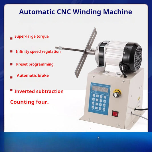 800W CNC Electric Winding Machine High Torque Winding Machine High Torque