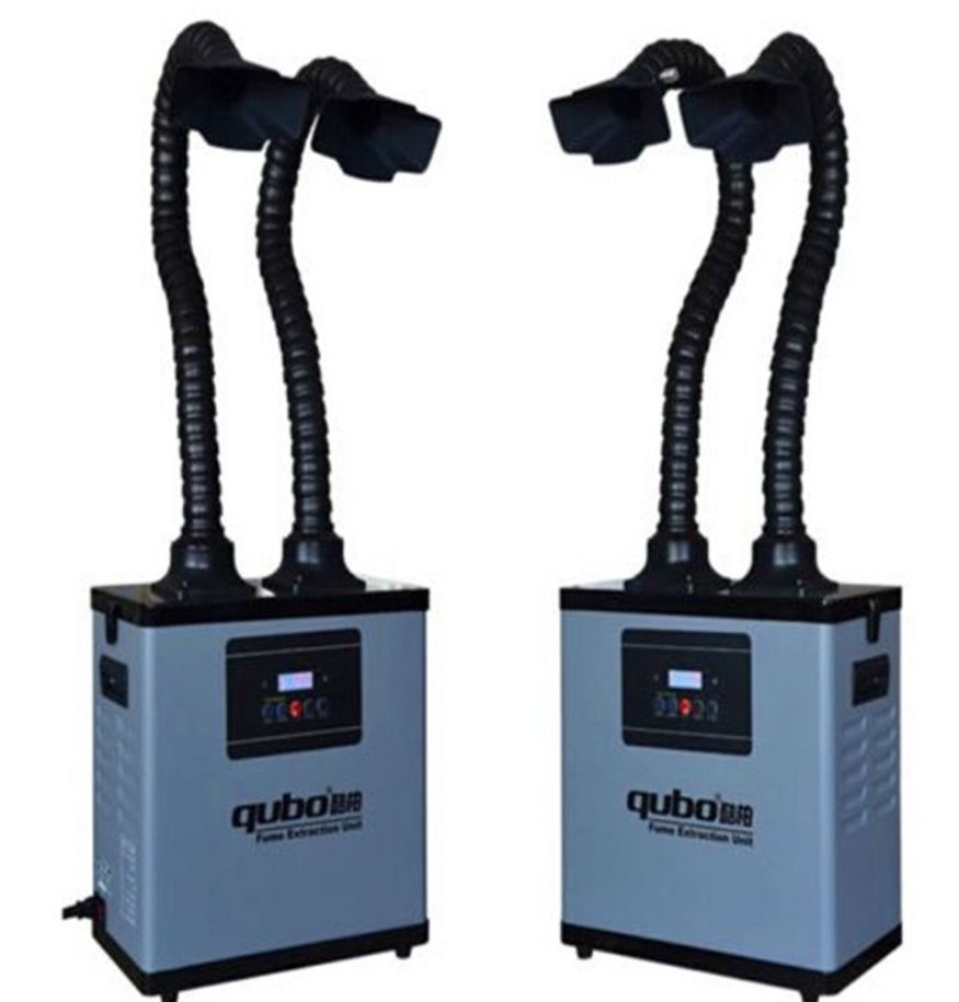 DX1002Double Head Smoke Purification Equipment Smog Absorber Air Cleaner b