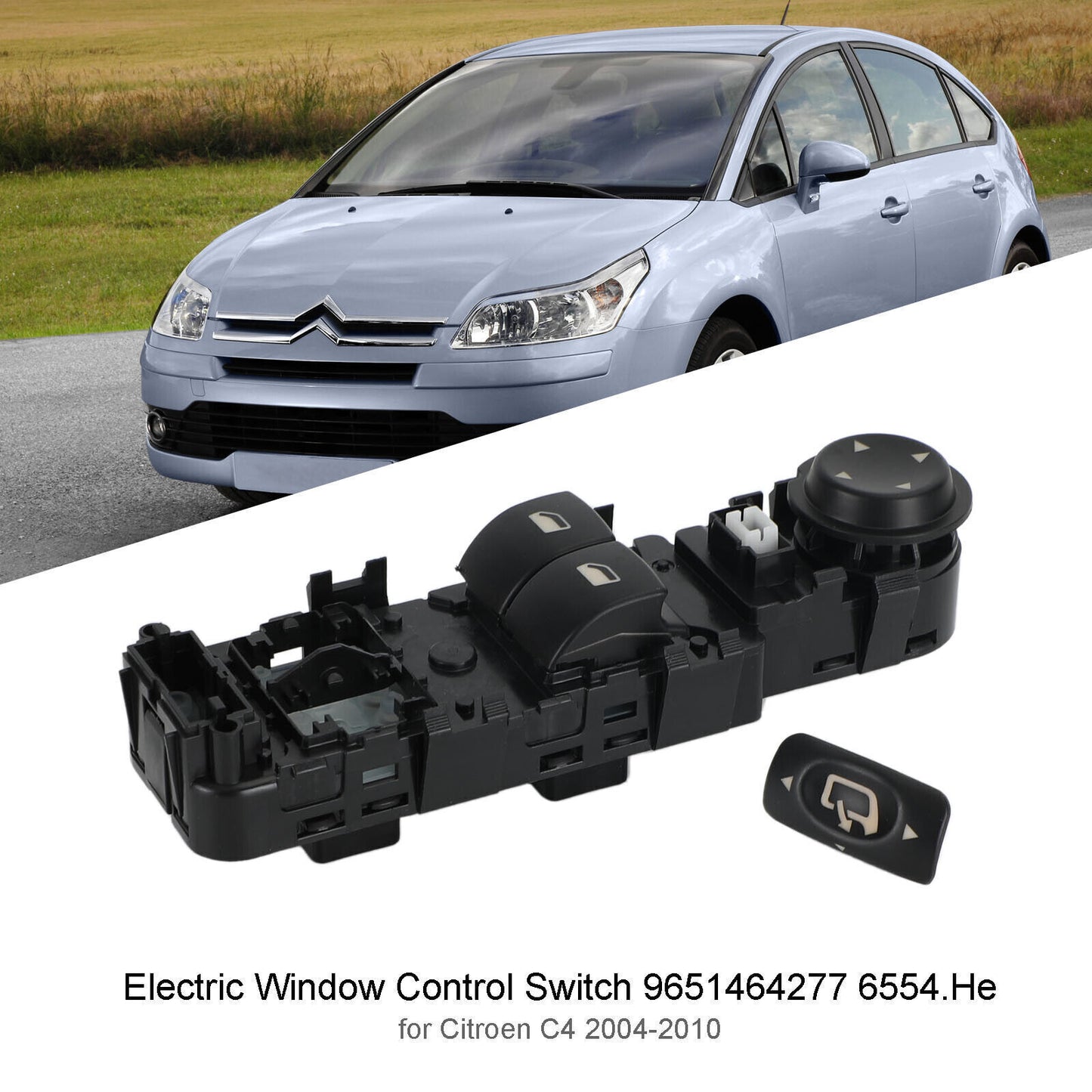 ya 1 8.5.2 Electric Window Control Switch 9651464277 6554.He for Citroen C4 2004-2010