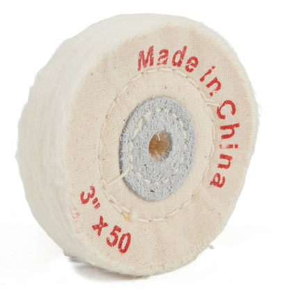 ya 17 3'' Cloth Buffing Polishing Wheel Buffer Polish Jewelry Grinder Pad Handcraft