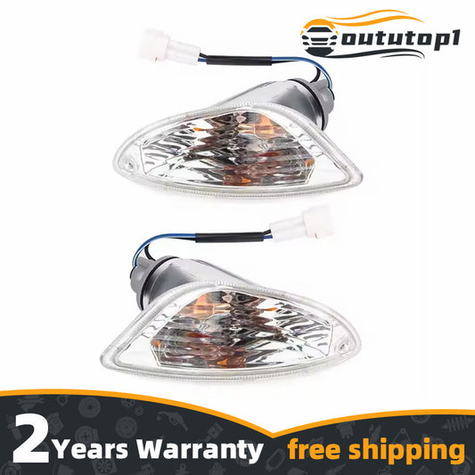 ya 3 6.25 2 Pieces Motorcycle Rear Turn Signal Indicator Light Transparent Suitable for LX 50 125 150 LXV150