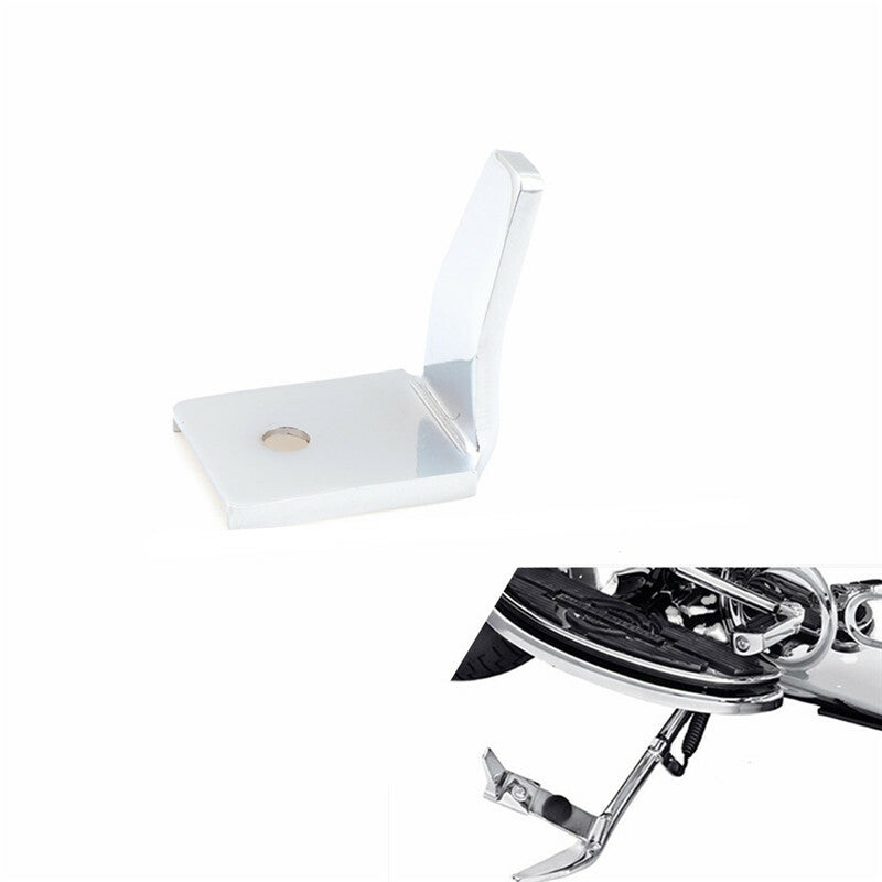 ya 4 6.17 Chrome Kickstand Side Stand Extension for Harley Softail Fatboy Deluxe 2007-2017