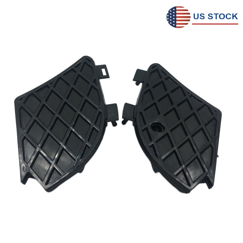 ya 27 6.18.2 Pair Front Bumper Fog Light Grill Cover for MERCEDES E-Class W210 E320 99-03 New