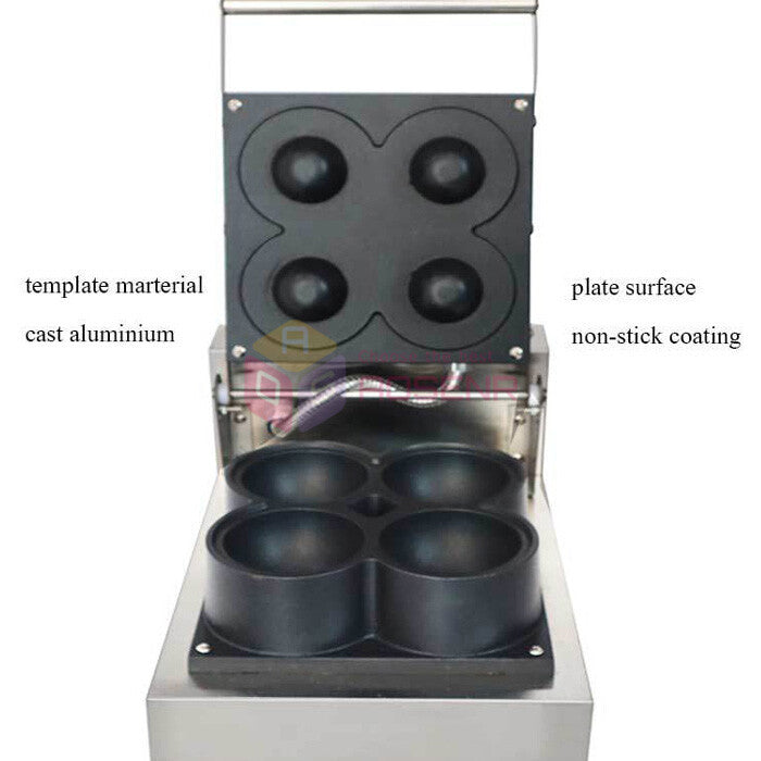 ya 25 Big Chest Shape Waffle Baker Breast Waffle Maker Electric Boob Waffle Making