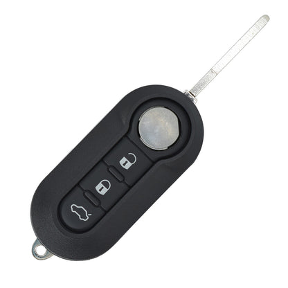 ya 5 8.7 Flip Key Fob Shell Cover Case for Fiat GRANDE PUNTO 500 DUCATO BRAVO PANDA 500L