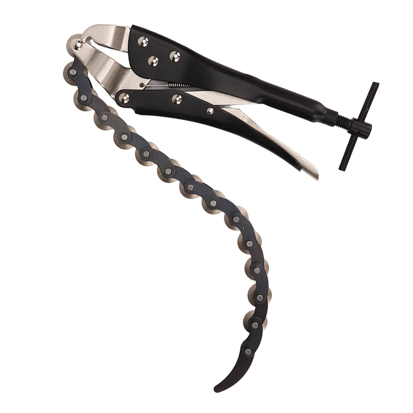 ya 25 Locking Chain Pliers Clamp 15 Chains Vise Wrench Pipe Cutter Tool Alu um