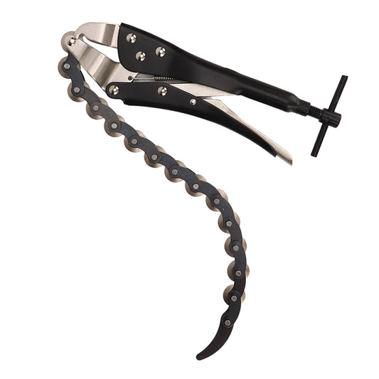 ya 25 Locking Chain Pliers Clamp 15 Chains Vise Wrench Pipe Cutter Tool Alu um