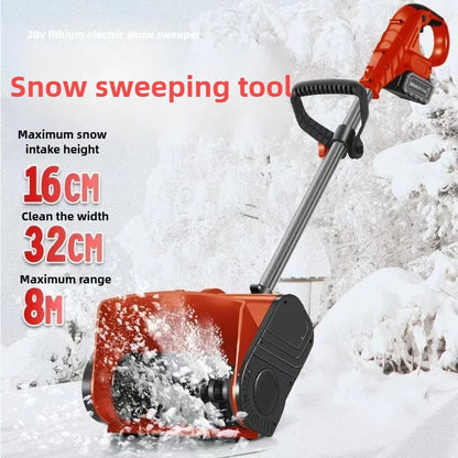 ya 26 Electric Hand-push Snow Blower Portable Winter Snow School Road 220V