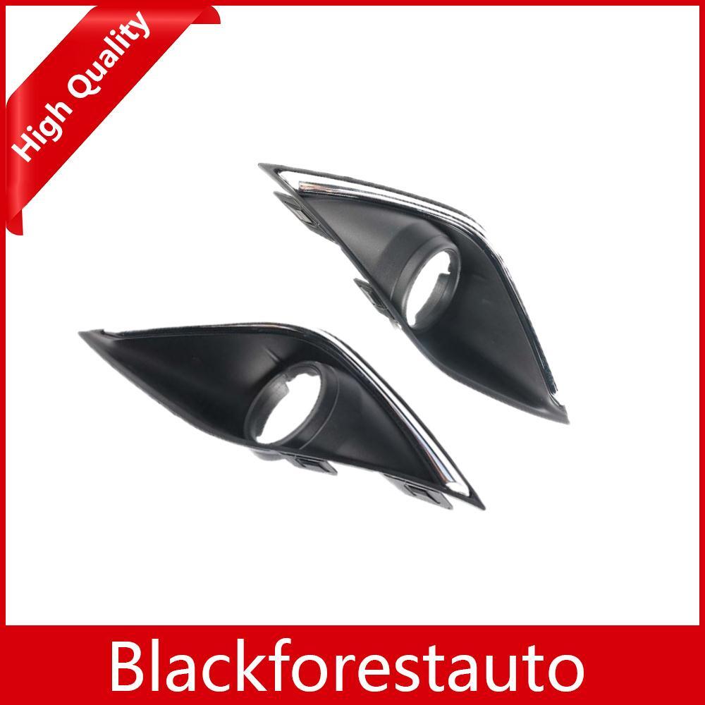 ya 27 6.18.2 2x Fit for 2016-2018 for Mitsubishi for Outlander Front Bumper Fog Light Cover LH&RH