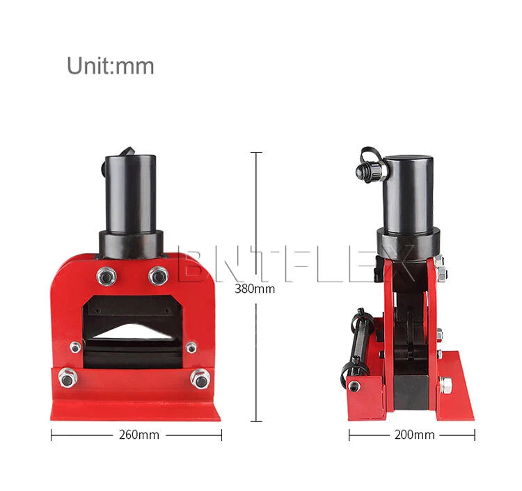 ya 25 CWC-150V Hydraulic Split Angle Busbar Cutter Blade Hydraulic Row Cutter