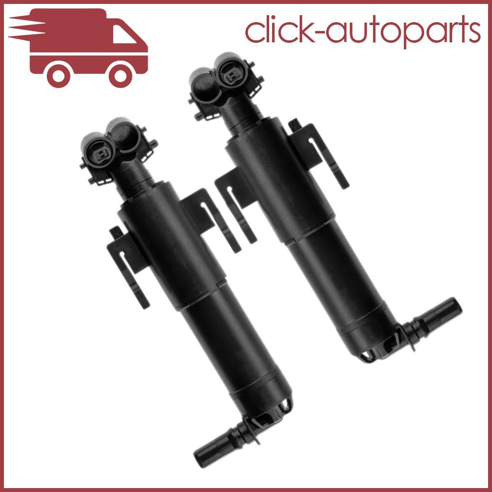 ya 27 6.18.2 Pack of 2 Headlight Washer Nozzle Jet for 5 Series G30 G31 6 Series G32 GT Black