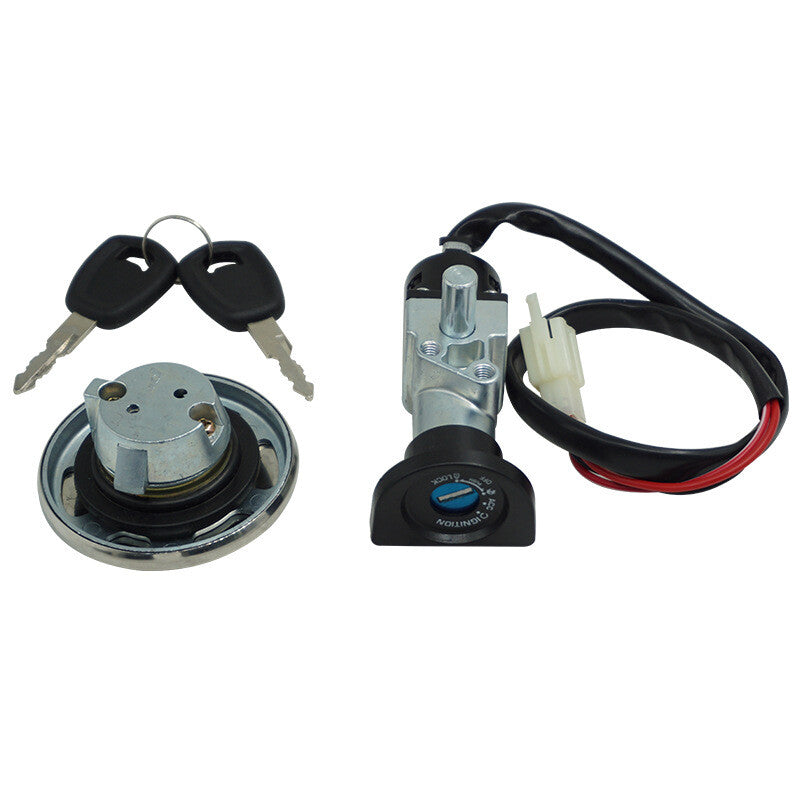 ya 4 6.22 Ignition Switch Fuel Gas Tank Cap Lock Key Set for Harley XG750 500 2014-2020