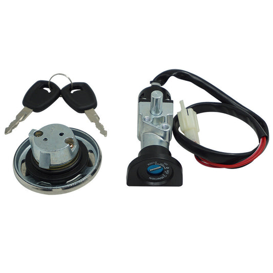 ya 4 6.22 Ignition Switch Fuel Gas Tank Cap Lock Key Set for Harley XG750 500 2014-2020