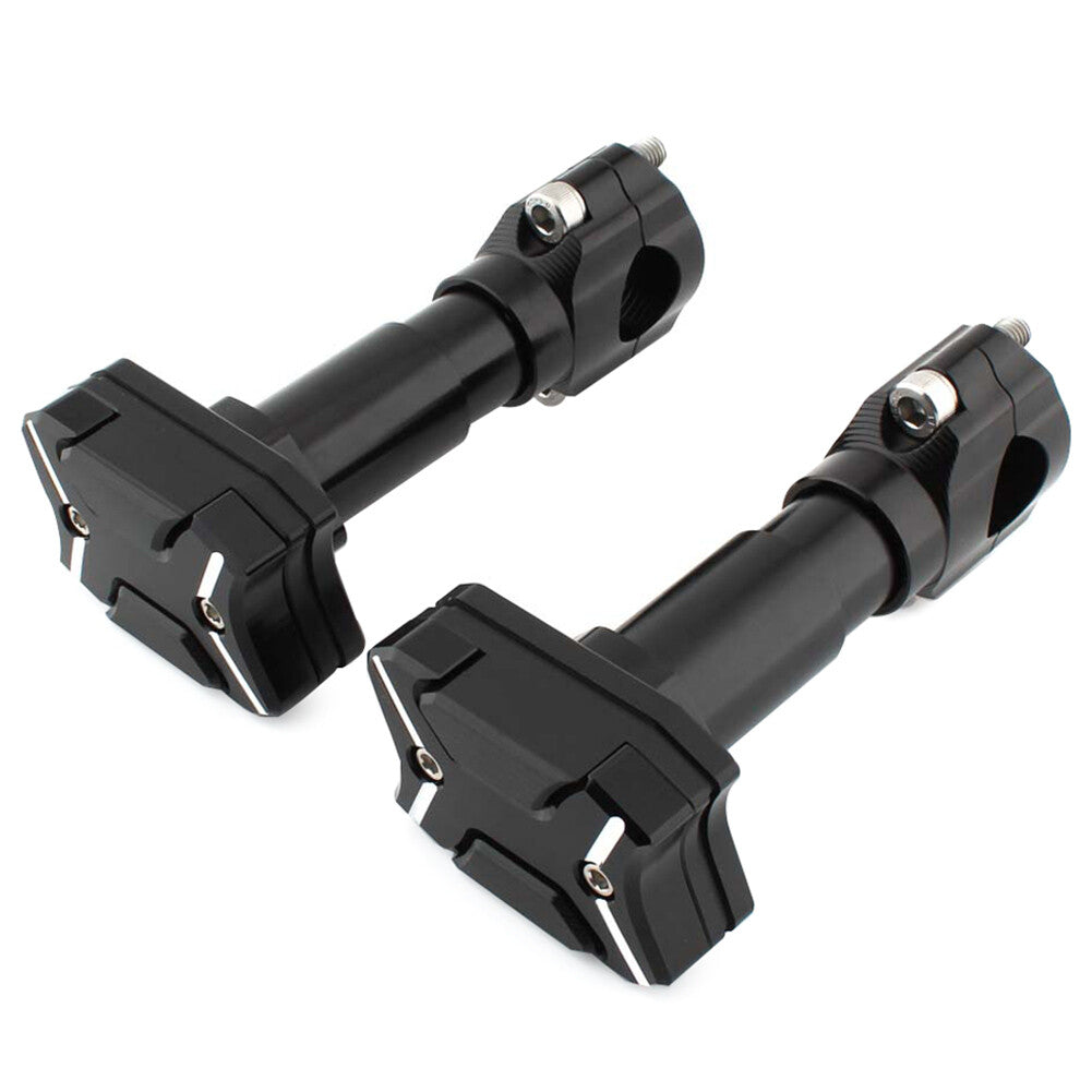 ya 5 8.7 Universal Modified Engine Guard Crash Bar F for Ram e Protector 22mm-30mm Pair Black