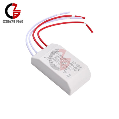 ya 14 20-60W 220V To AC12V LED Halogen Lamp Light Electronic Transformer Adapter