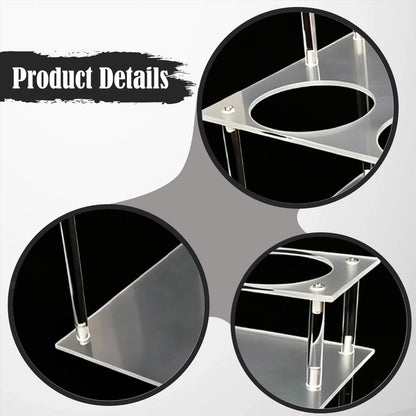 ya 25 Coffee Syrup Organizer Rack Counter Coffee Bar Liquor Bottle Display Stand