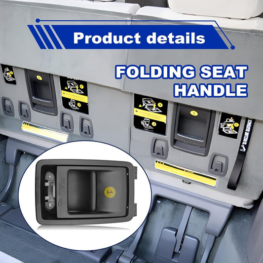 ya 11 10.28 Gray Fit for Sienna 2014-2018 Folding Rear for Seat Back Release Latch Hand