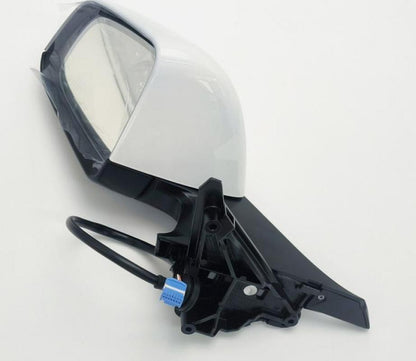 ya 10 10.28 White Left Side Mirror With Anti-Glare for Model Y 2020-2023 1594111-00-C n