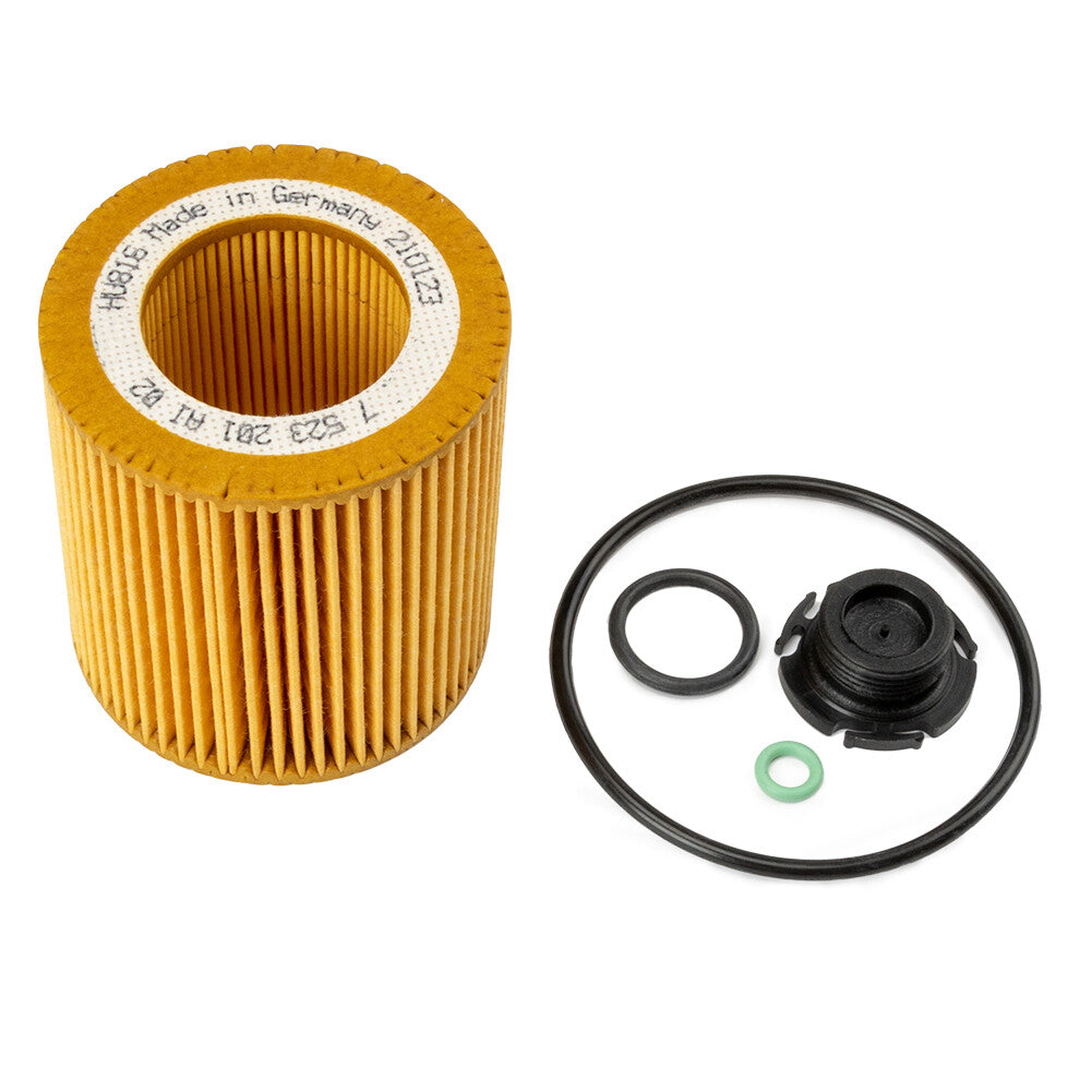 ya 5 8.7 2-piece set for BMW E60 E82 E88 E92 F06 F10 F22 F30 F32 F34 engine oil filter kit