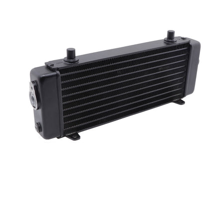 ya 5 8.7 Black Engine Oil Cooling Radiator Cooler for Harley V-Rod VRSCB VRSCA 2004-2012