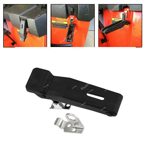 ya 2 7.16 Front Cargo Rubber Latch Kits Black #2877447 For Sportsman 550 106*28*32mm