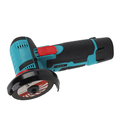 ya 17 EU Plug 100-2 3in Angle Grinder Cordless Electric Grinding Tool 12V Hand