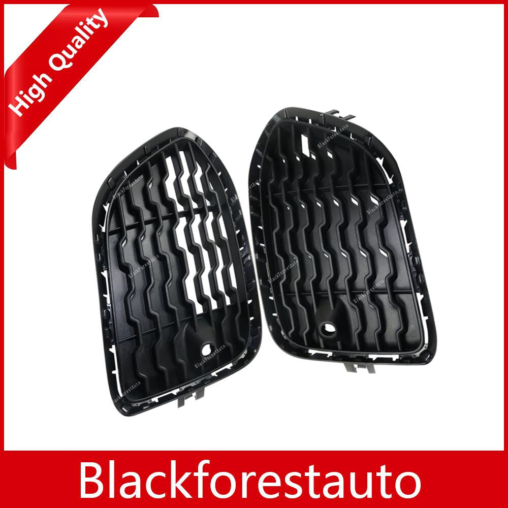 ya 27 6.18.2 for BMW 2015-2017 X3 xDrive35i 2015-2018 X4 Front LH&RH Bumper Grille Gril Black