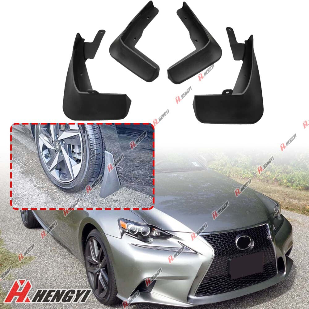 ya 7 6.10.2 For 2014-20 for for Lexus IS200t IS250 IS300 Sedan Mud Flaps Guards Splash Flares Fender