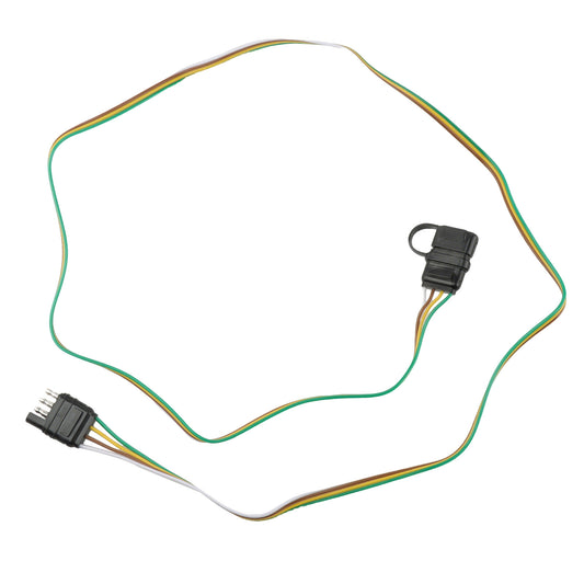 ya 2 6.29 1pc For 2007-2018 for Jeep Custom 4 Pin RV Dinghy Towing Wiring Harness Kit 58903