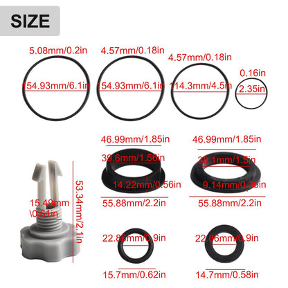 ya 14 Air Release Valve O-Rings Seal Gasket Part Repair Set for Intex Sand Filter Pump