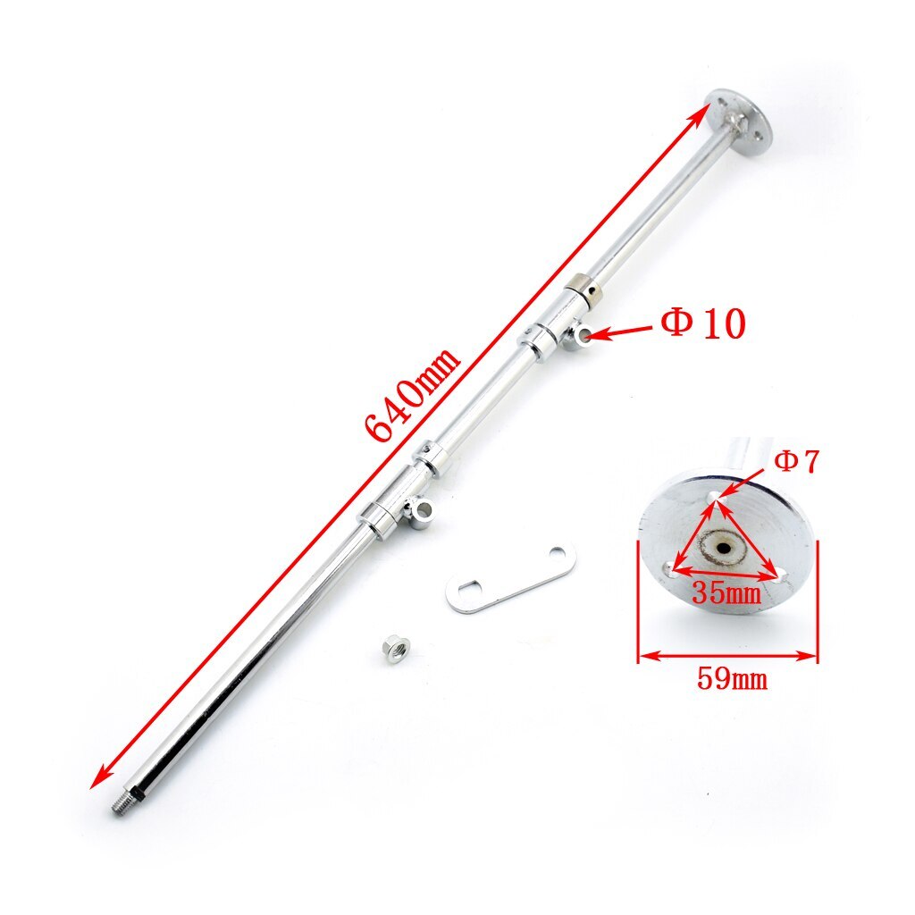 ya 5 8.7 GO KART UTV Strut Knuckle Spindle 6'' Flange ATV Front Steering Gear Rack Joint