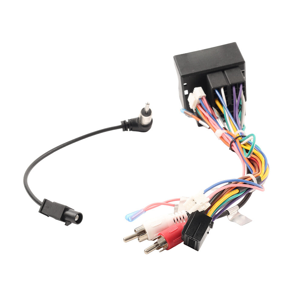 ya 2 6.26 16Pin Stereo Radio Wiring Harness Power Cable for BMW 3 Series E90 X1 E84