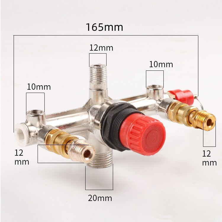 ya 14 Air compressor pressure valve switch control manifold regulator instrument tool kit 