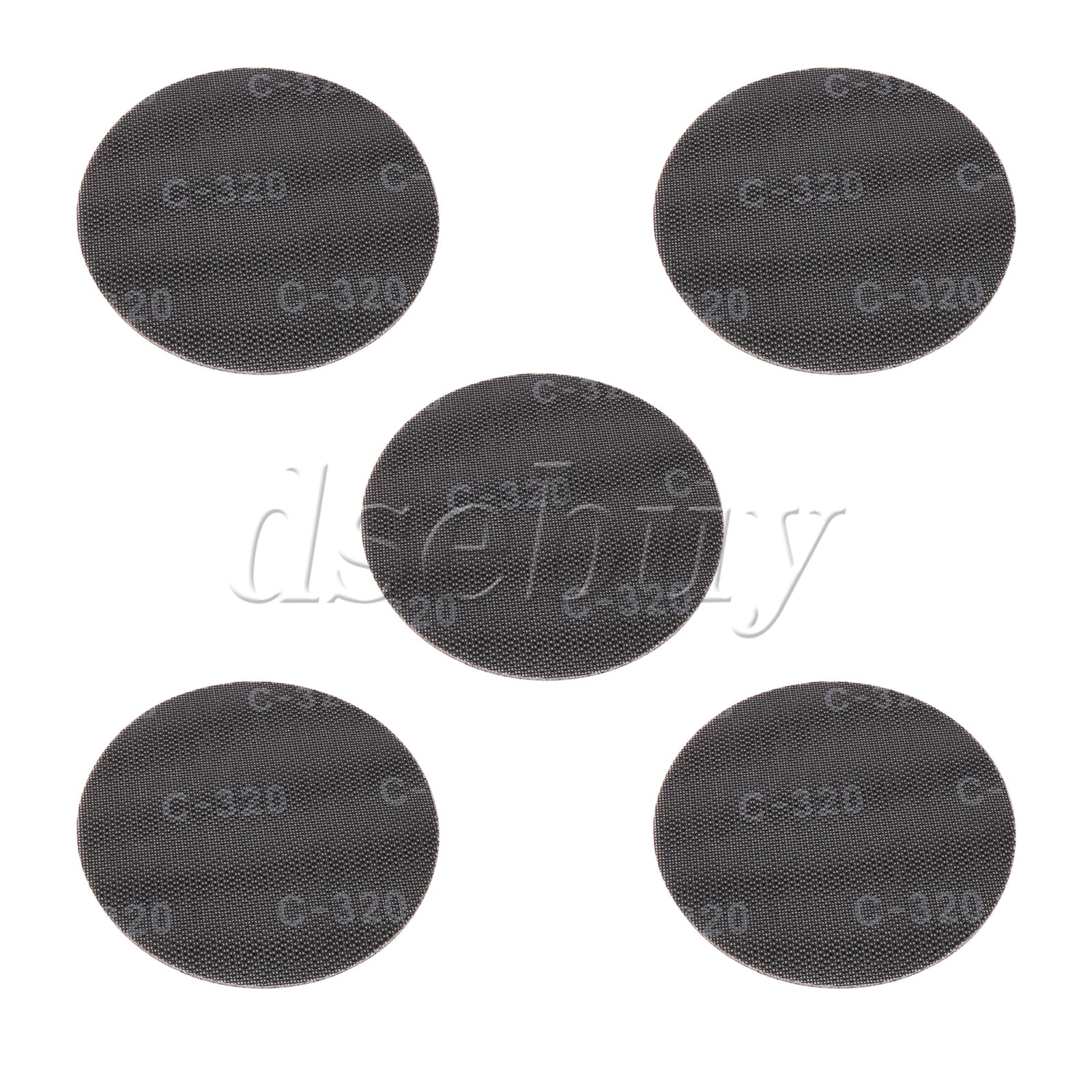 ya 14 5 Pieces Sanding Discs Hook Loop Mesh Sandpaper 9inch 320 Grit for Jade Metal