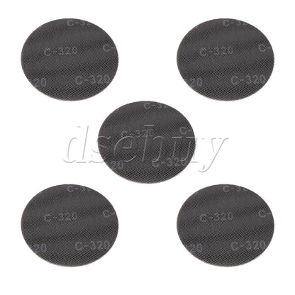 ya 14 5 Pieces Sanding Discs Hook Loop Mesh Sandpaper 9inch 320 Grit for Jade Metal