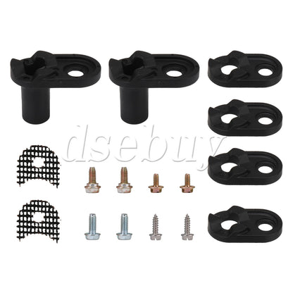 ya 26 Plastic Reigerator Door Closer Kit 4318165 Replacement Parts 2155313 Black