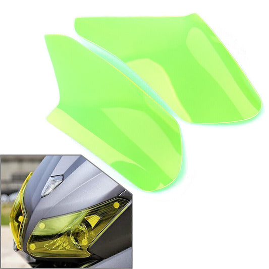 ya 4 6.22 Green Front Headlight Guard Shield Screen Lens for Yamaha T-MAX530 2013-2014