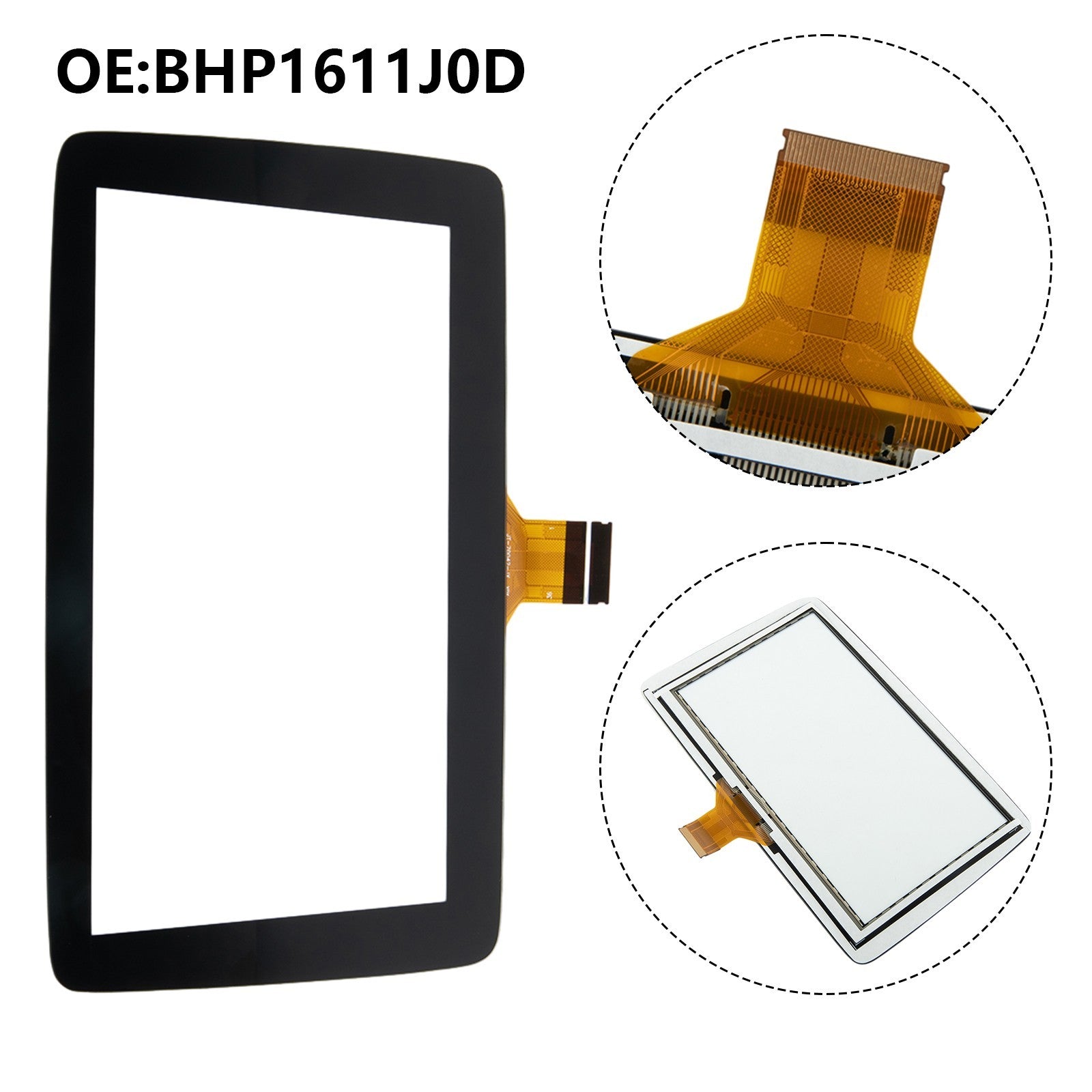 ya 2 7.15 for for Mazda 3 2014 2015 2016 Information Display Touch Screen Glass BHP1611J0D