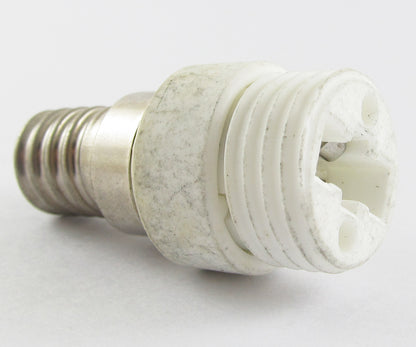 ya 14 50pcs E14 Male to G9 Female Socket Base LED Halogen CFL Light Bulb Lamp Adapter