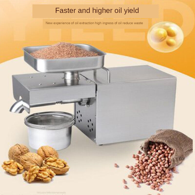 ya 26 Stainless Steel Vertical Oil Press Machine Electric Differential Squeezing Peanu