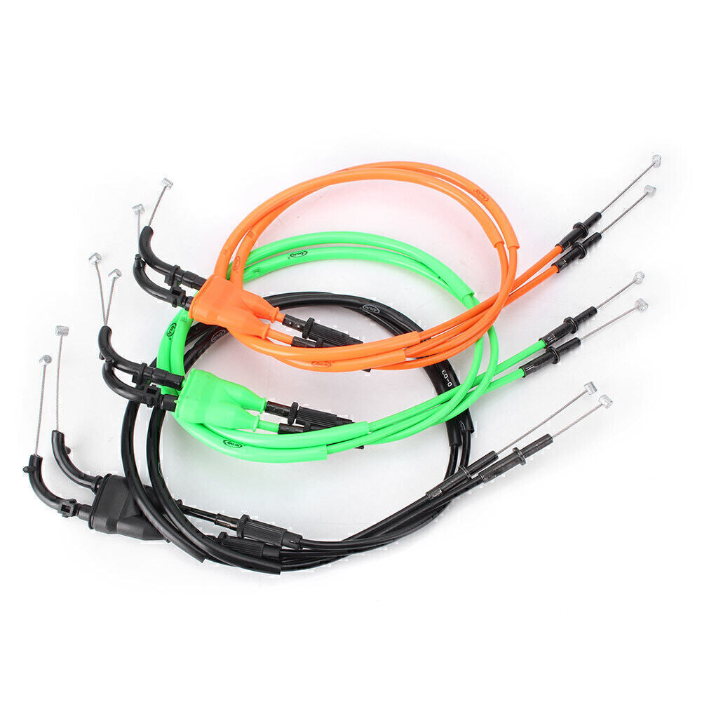 ya 5 8.7 2xMotorcycle Throttle Cable Accelerator Wire Line Fit for Kawasaki ZX-6R 09-16