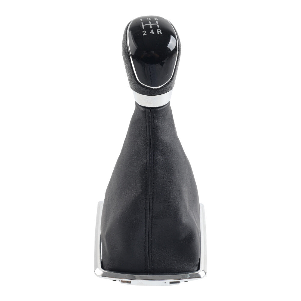 ya 11 6.5 Car Shift Gear Knob 5/6 Speed With Leather Boot Fit for Ford Focus MK2 C-Max Kuga