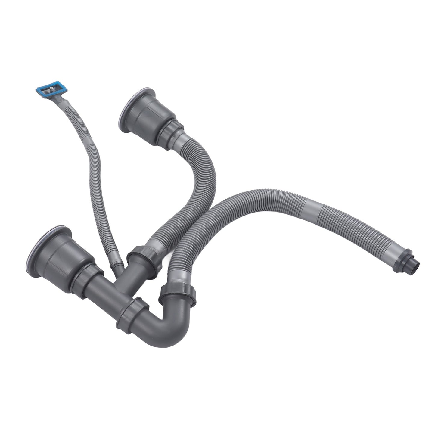 ya 14 Kitchen Sink Double Hose Drain Kit Quick Draining Expandable Multiple