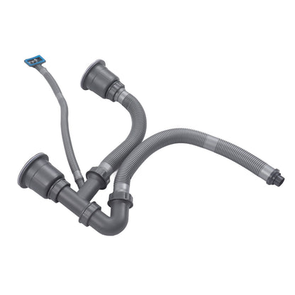 ya 14 Kitchen Sink Double Hose Drain Kit Quick Draining Expandable Multiple