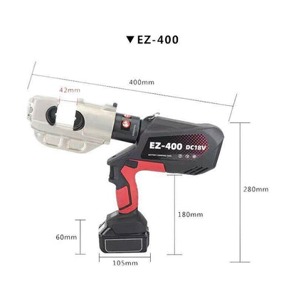 ya 25 2023 EZ-400 Continuous Crimping Copper Aluminum Wire Nose Hydraulic Pliers