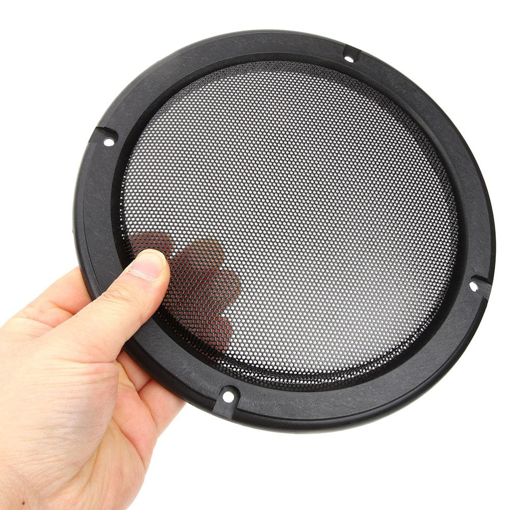 ya 5 8.7 2 PCS Sound Cover Speaker Grills Guard Protector Car Subwoofer Metal