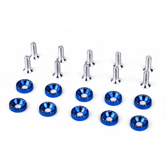 ya 27 6.21 Blue Fender Washers And Bolt Aluminum for Integration RSX EK EG DC