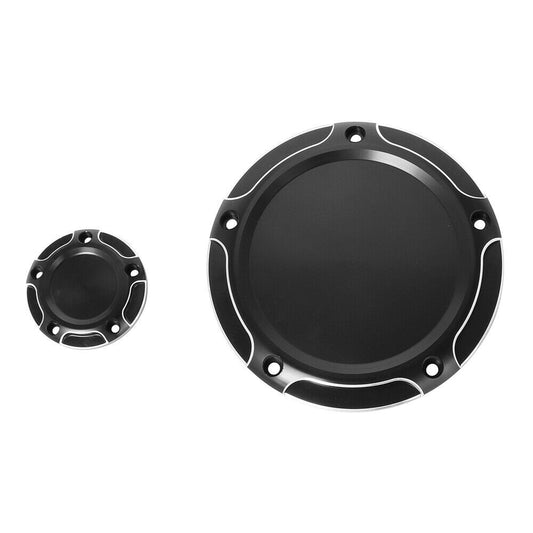 ya 1 7.4 5-hole black Derby timer engine hood suitable for Harley Electra Road Glides Dyna