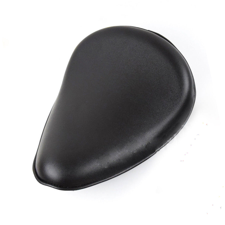 ya 5 8.7 Black PU Leather Style Solo for Seat for Harley Sportster Chopper Bobber Custom