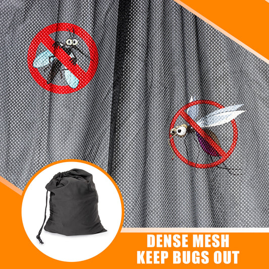 ya 10 5.28.2 165¡Á135 Breathable Mosquito Net With Drawstring Vag For Outdoor Camping Car Van
